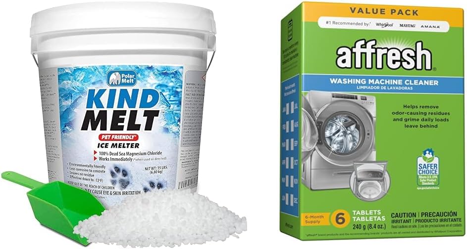 PET-FRIENDLY Ice Melter & Washer Cleaner Bundle!