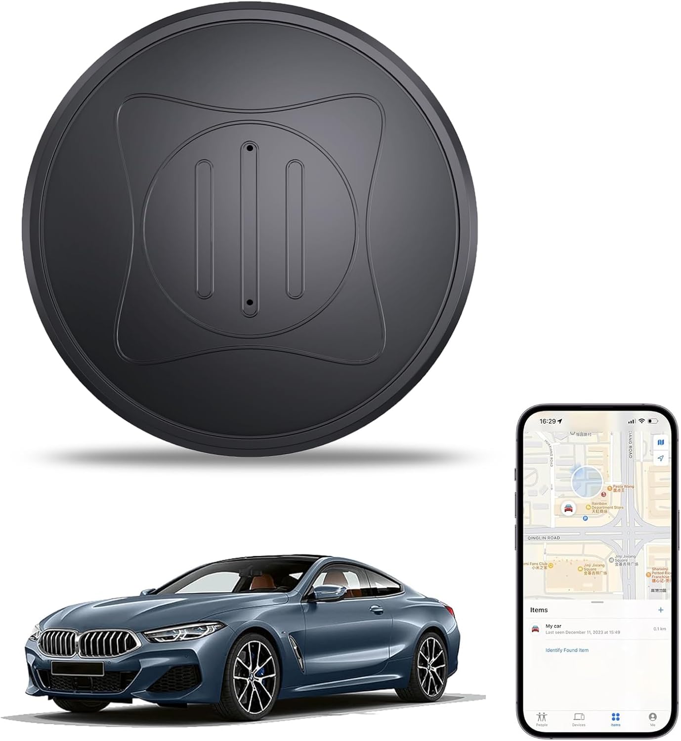 Mini GPS Tracker for Vehicles - Real-Time Tracking Device