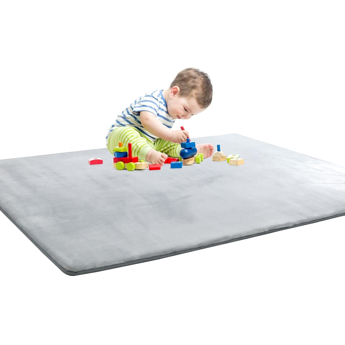 BALAPET Thick Memory Foam Play Mat for Safe Toddler Playtime