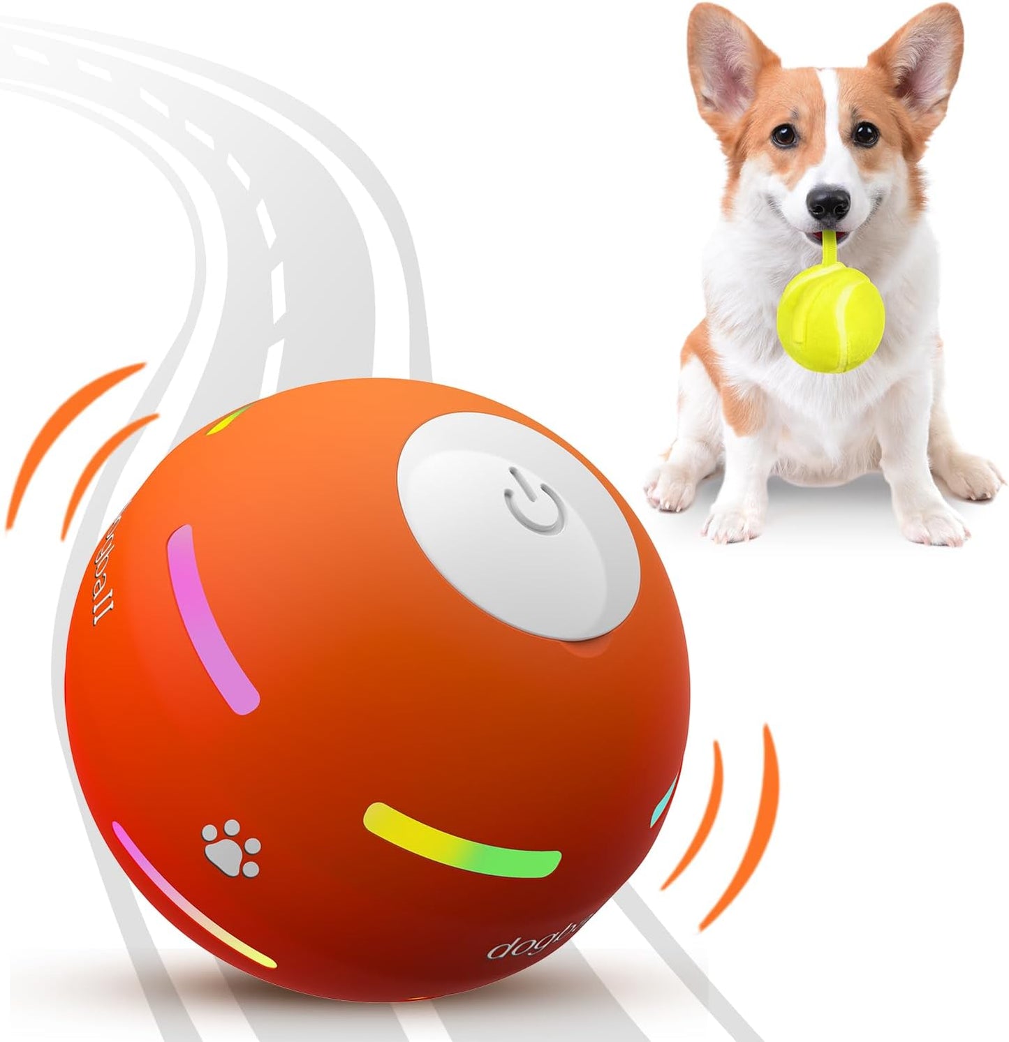 Motion-Activated Dog Ball for Endless Fun