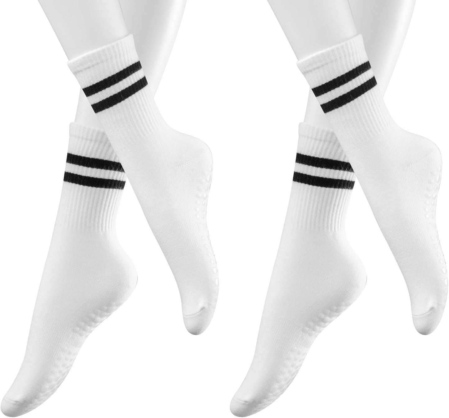 STNFAMILI Non-Slip Yoga Socks for Women