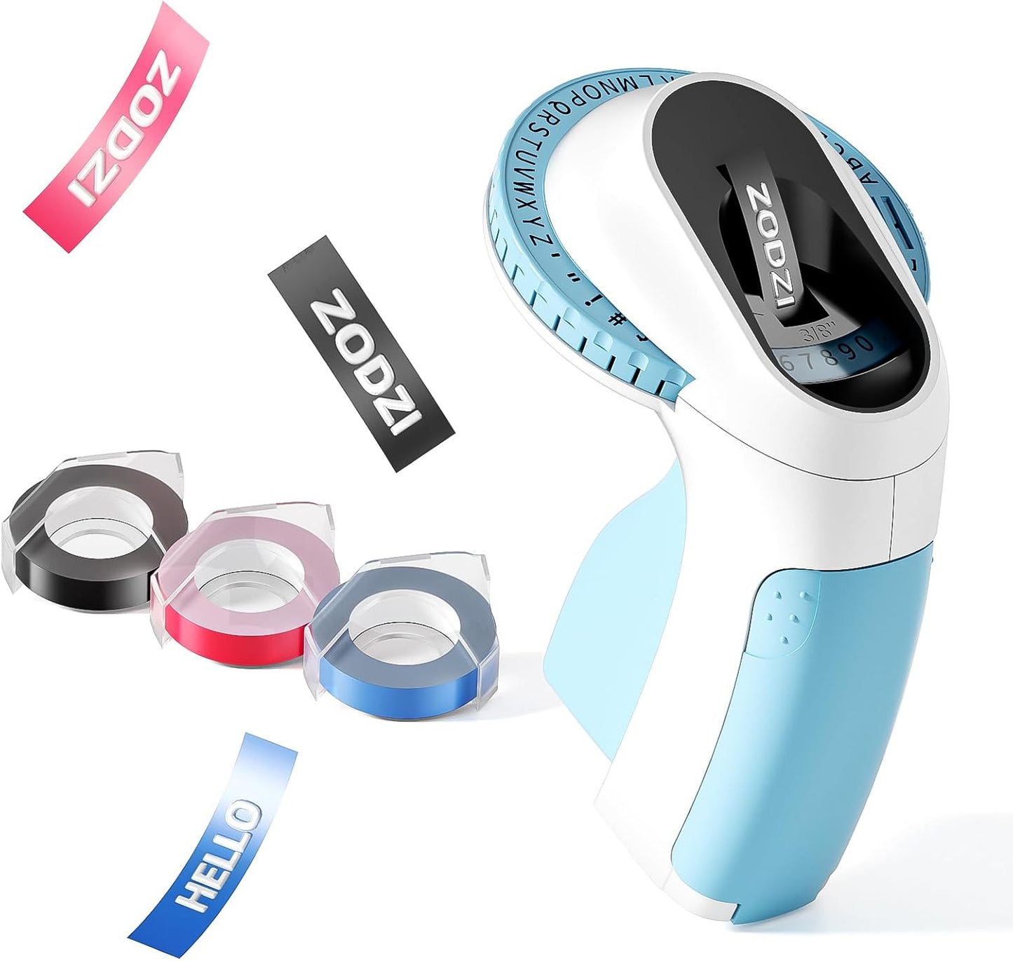 Vintage Handheld Embossing Label Maker Set - DIY Crafting