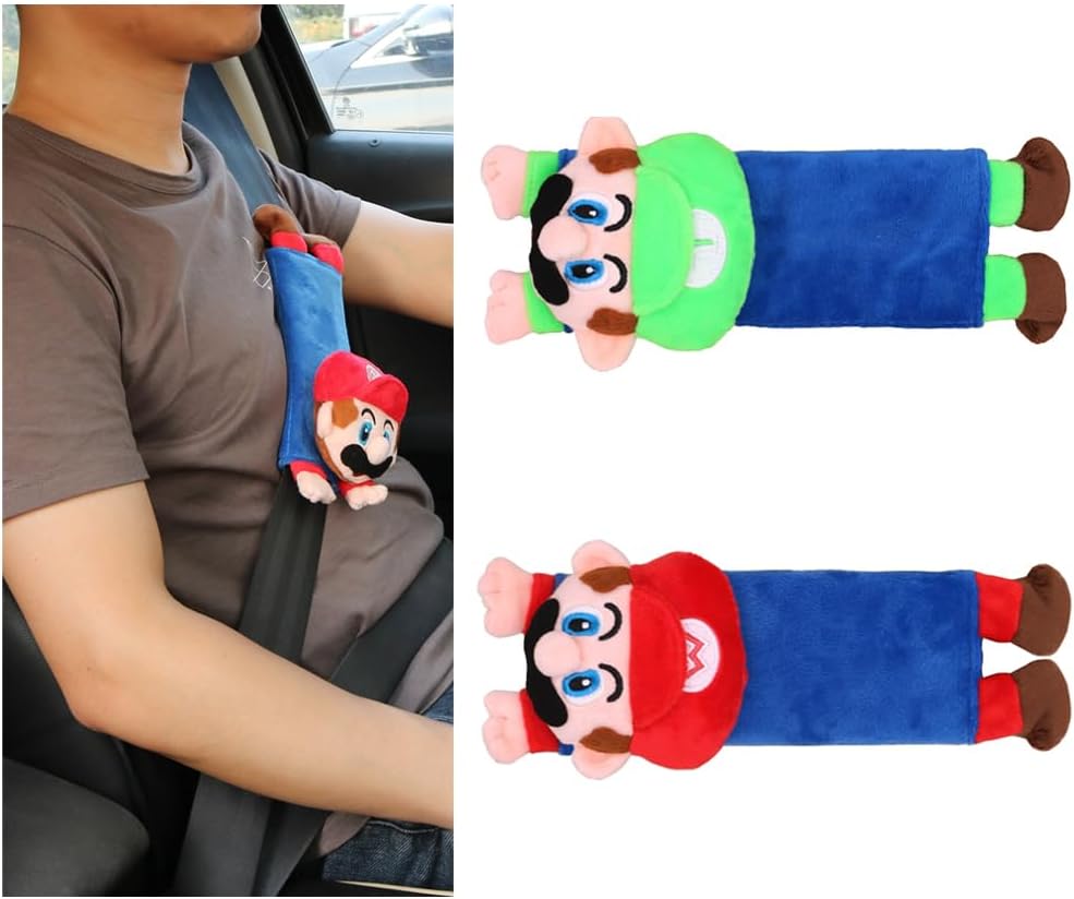 HODRME Cute Plush Kids Belt Covers