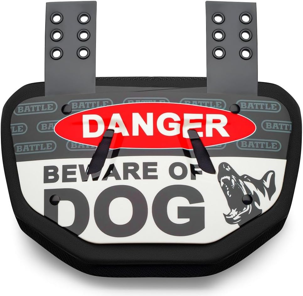 Battle Sports Novelty Football Back Plate for Ultimate Protection