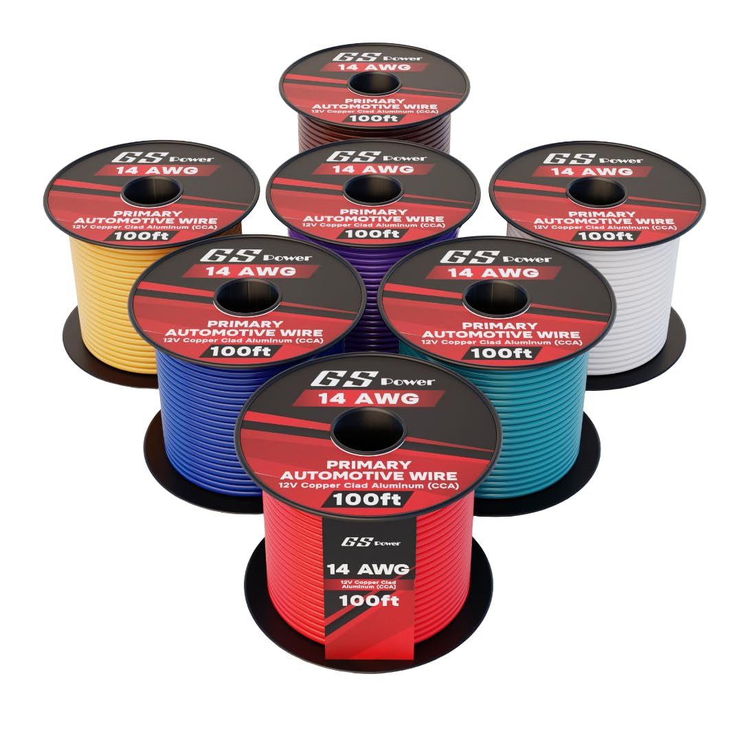 14 Gauge Automotive Wire 700ft Spool for Car Stereo Wiring