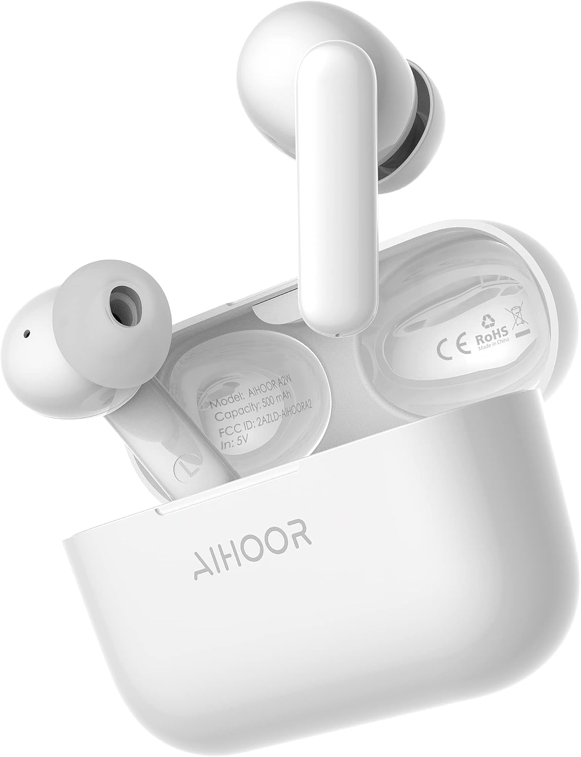 AIHOOR Wireless Earbuds: Enhanced Bass & 30hr Playtime