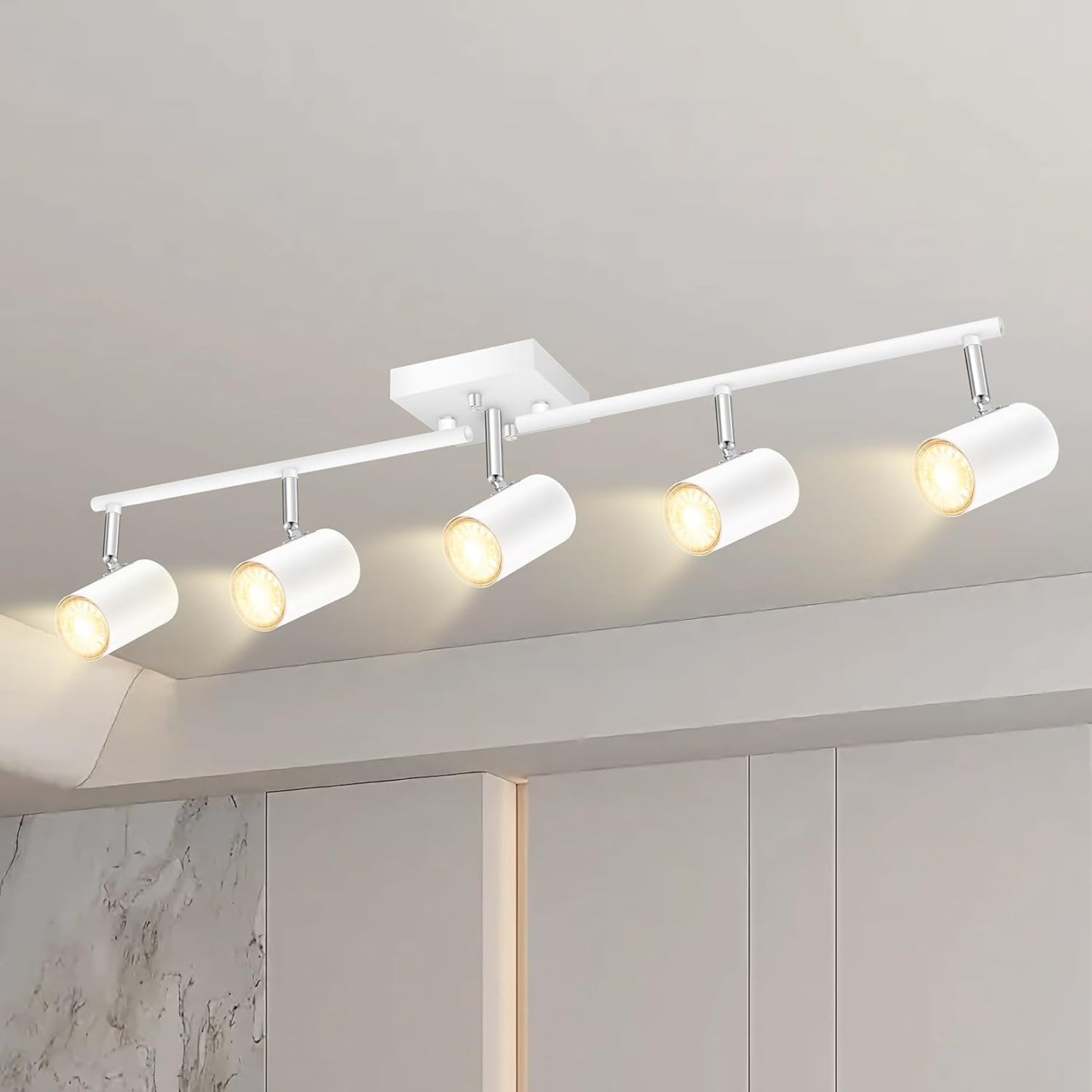 BoostArea 5 Light Track Lighting Fixtures for Modern Spaces