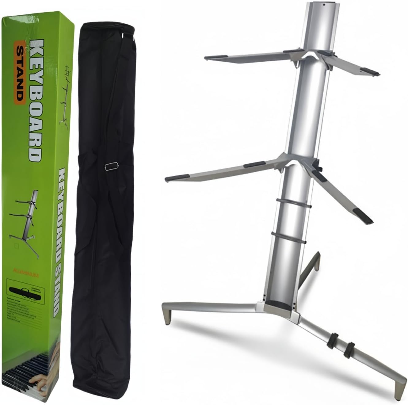 Miwayer Heavy Duty Aluminum Keyboard Stand