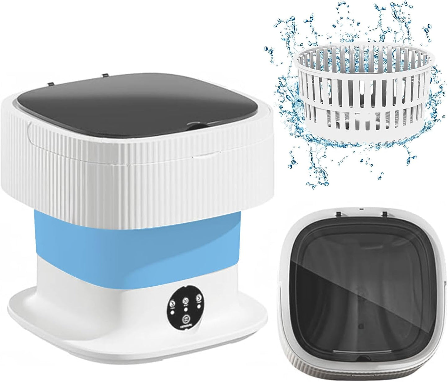 Compact Spin Dry Portable Washer for Small Spaces