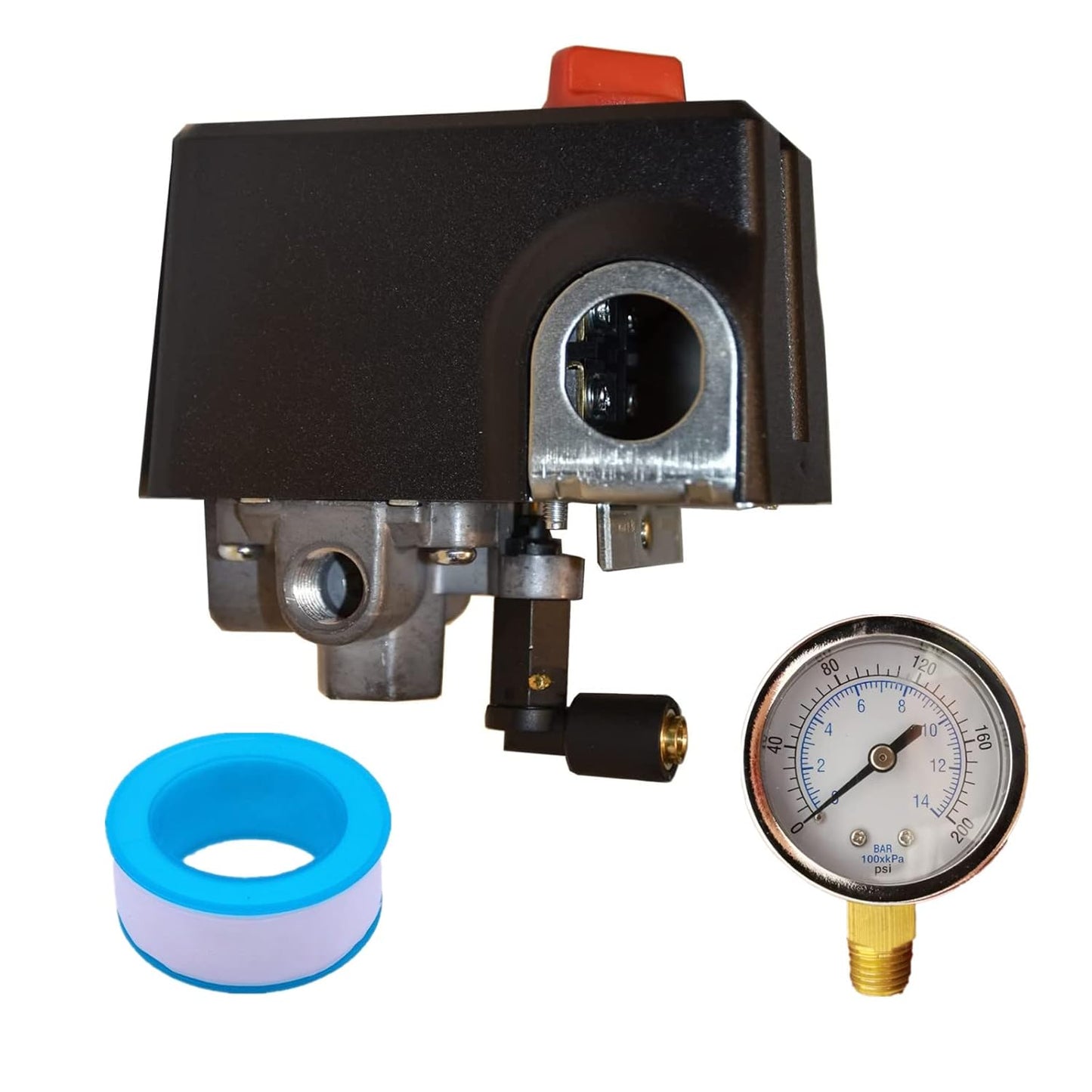 CW212200AV Pressure Switch - 140/105 Psi - Yuncoold