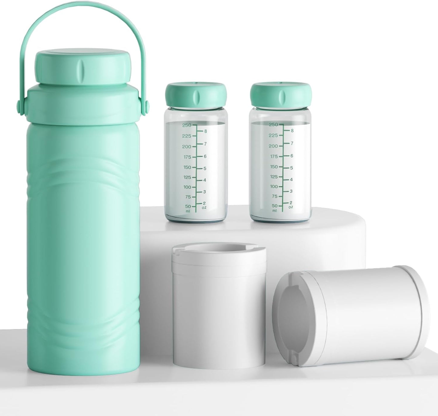 Portable Breast Milk Cooler Bottle for Safe Travel Storage