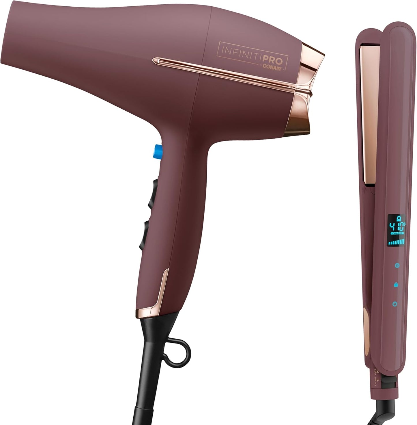 INFINITIPRO by Conair Hair Dryer and Double Ceramic Flat Iron