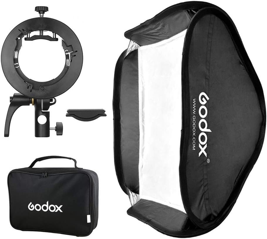 Godox 31x31inch Softbox Diffuser with S-Type Bracket for V1