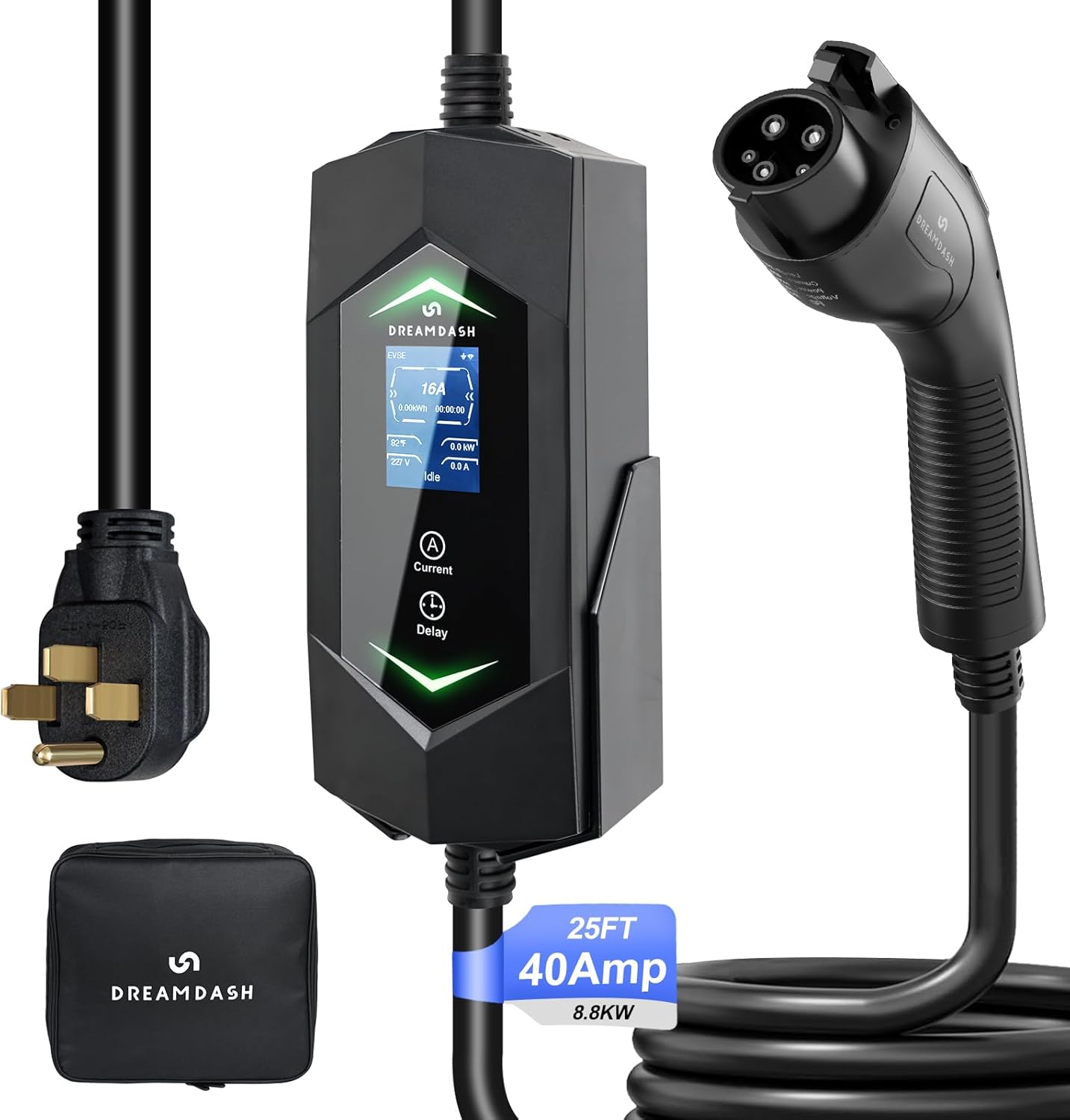 Fast 9.6KW Level 2 EV Charger - DREAMDASH