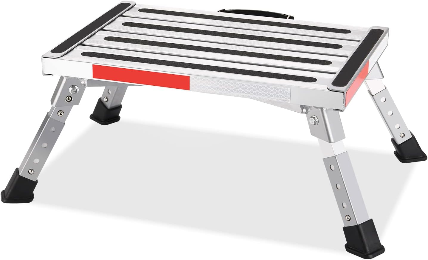 Safety RV Steps - Height Adjustable Folding Platform Step Stool