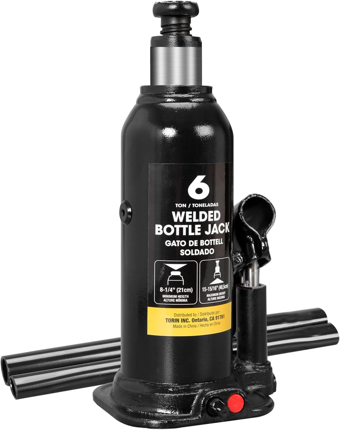 Torin Hydraulic Jack 6 Ton for Automotive Repair and Lifting