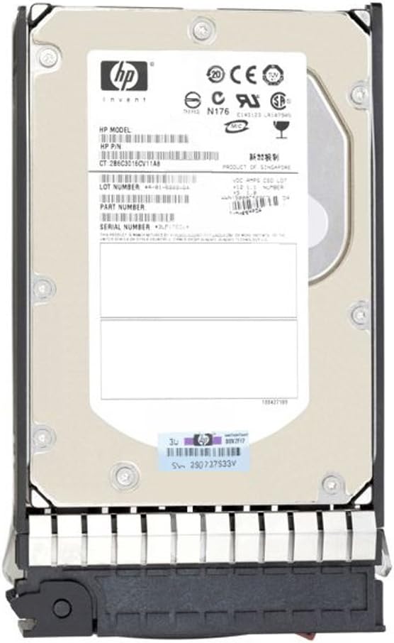 HP 300GB 10K SAS 2.5in DP Hard Drive for High Performance