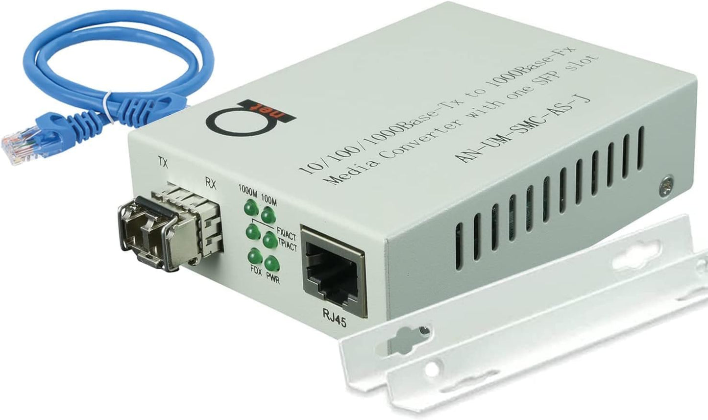 Multimode LC 850 nm Gigabit Fiber Media Converter for Fast Ethernet