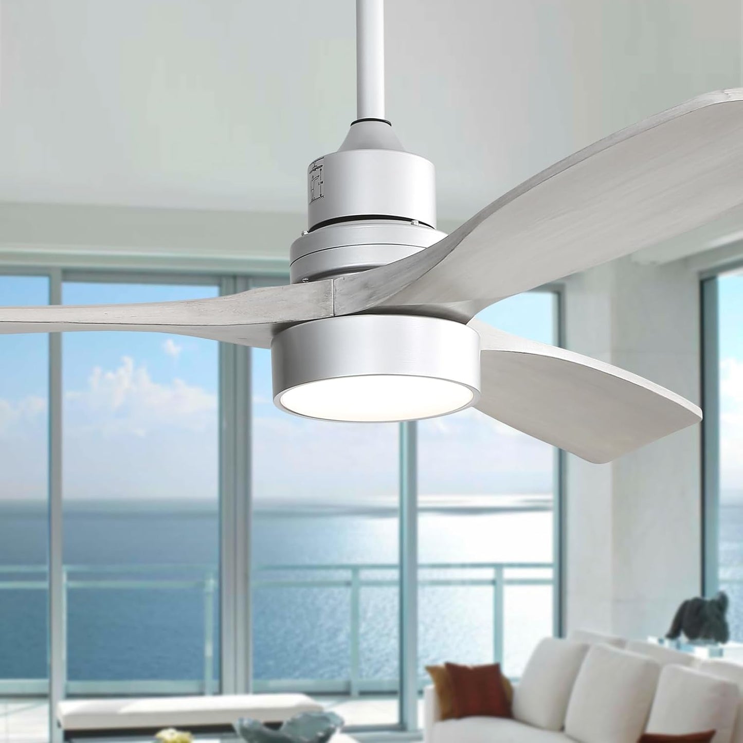 Sofucor 52 Inch Ceiling Fan with Lights for Indoor and Outdoor