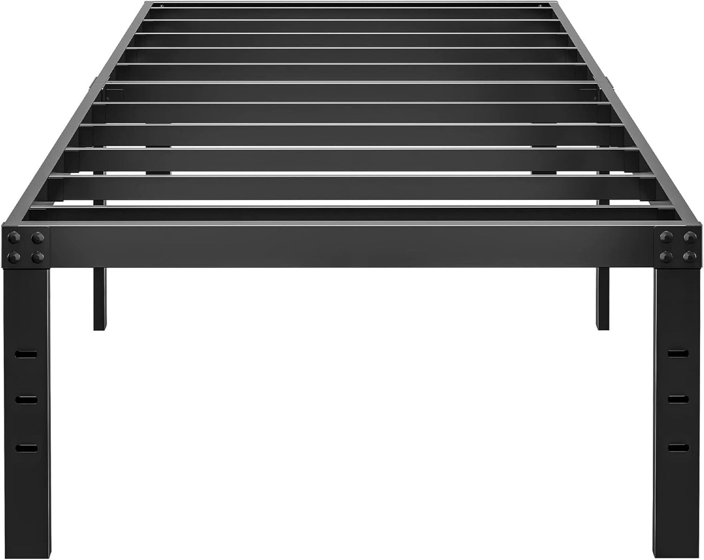 ALDRICH 18 Inch Metal Twin Bed Frame for Ultimate Comfort
