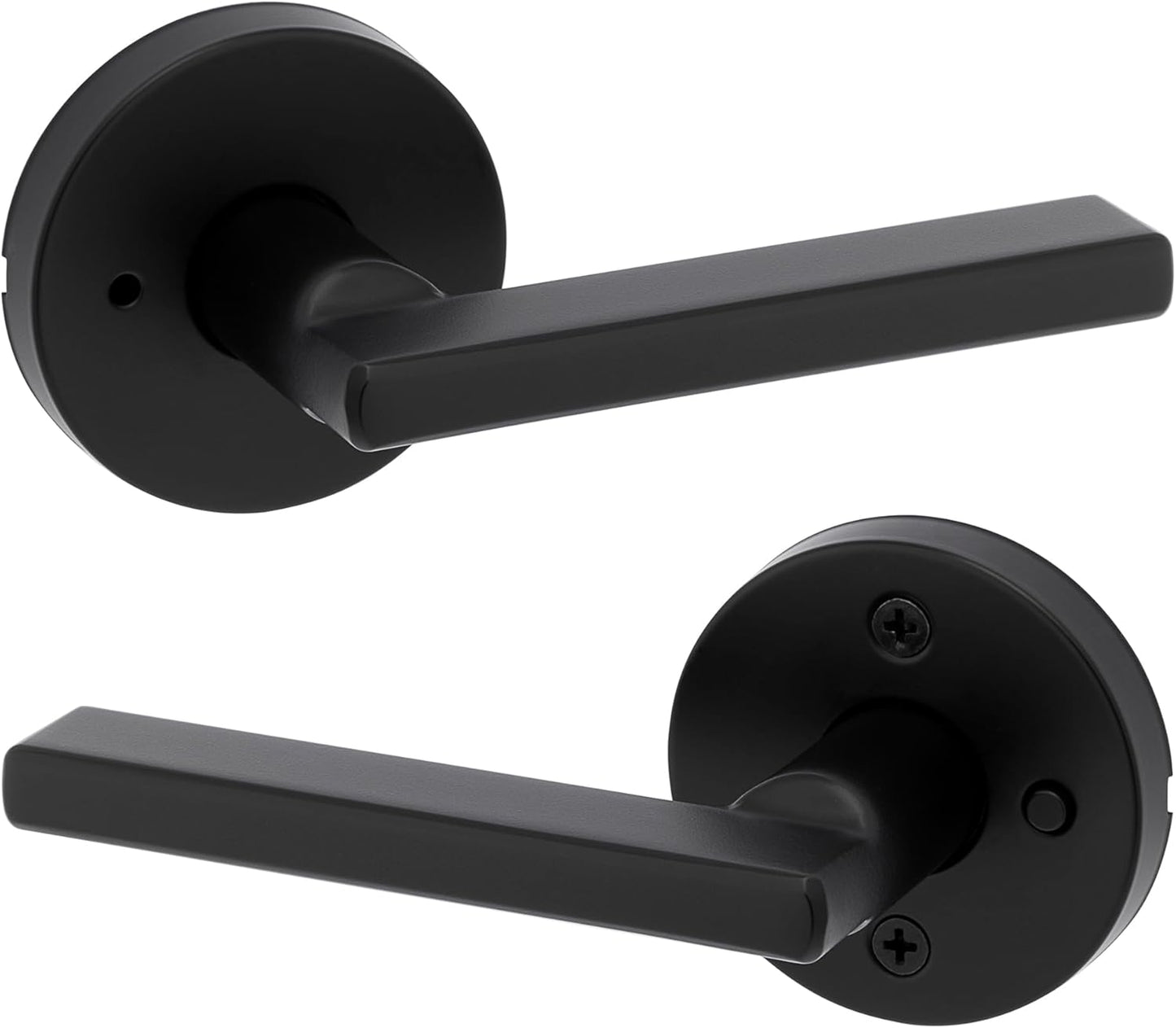 Kwikset Halifax Privacy Door Handle with Lock for Bedrooms