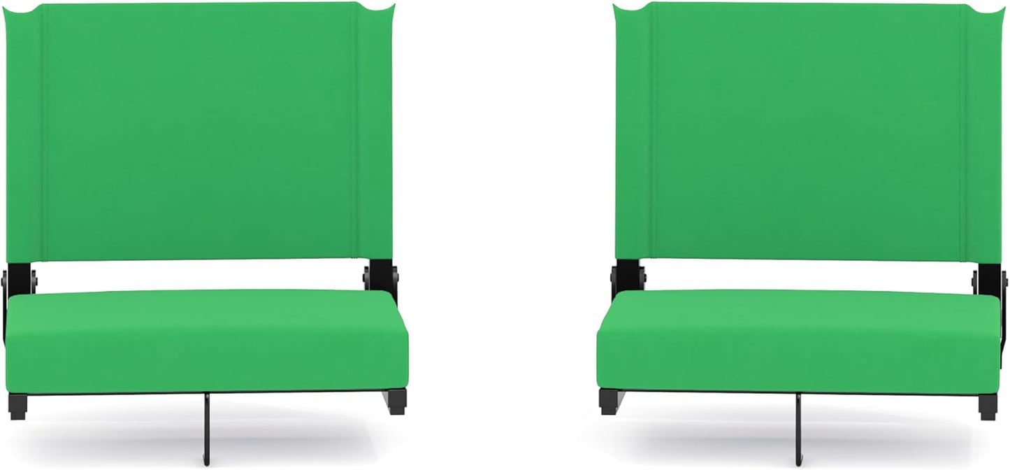 Portable Stadium Seats for Bleachers - Comfortable Folding Chairs