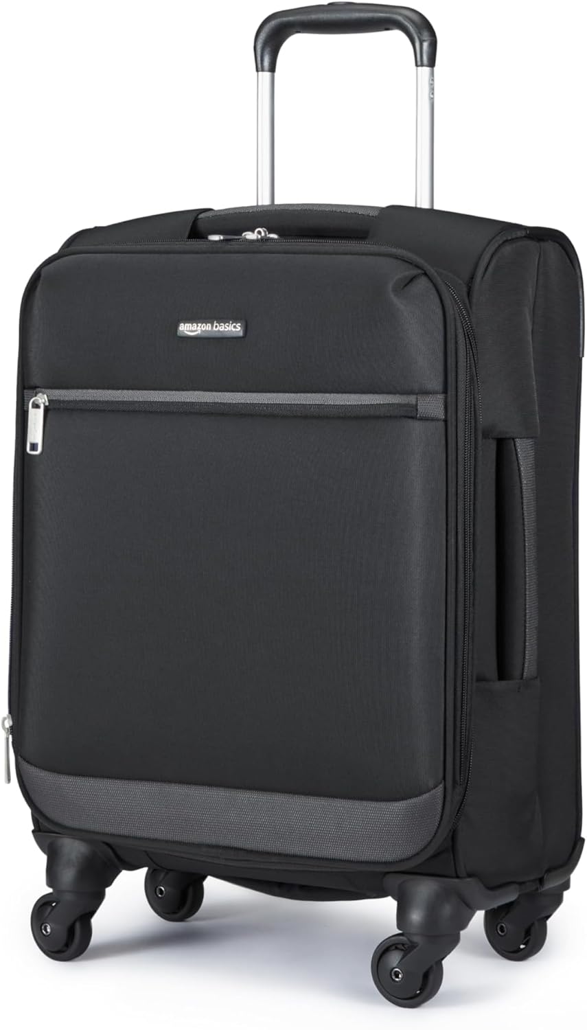 18in Medium Carry-On Softside Suitcase with Spinner Wheels