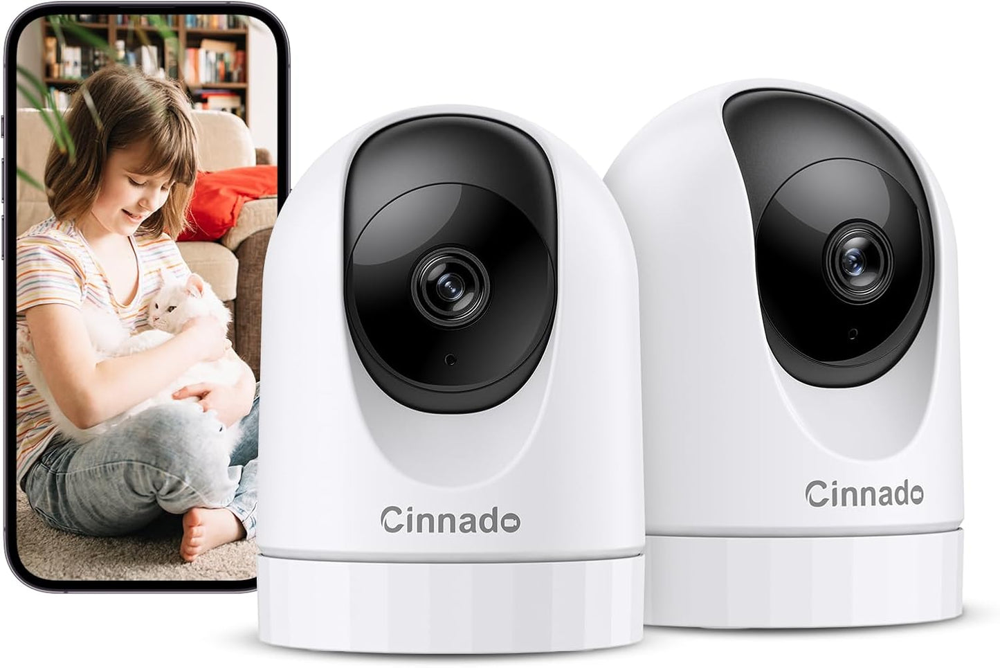Full Coverage 2K Baby Monitor Camera
