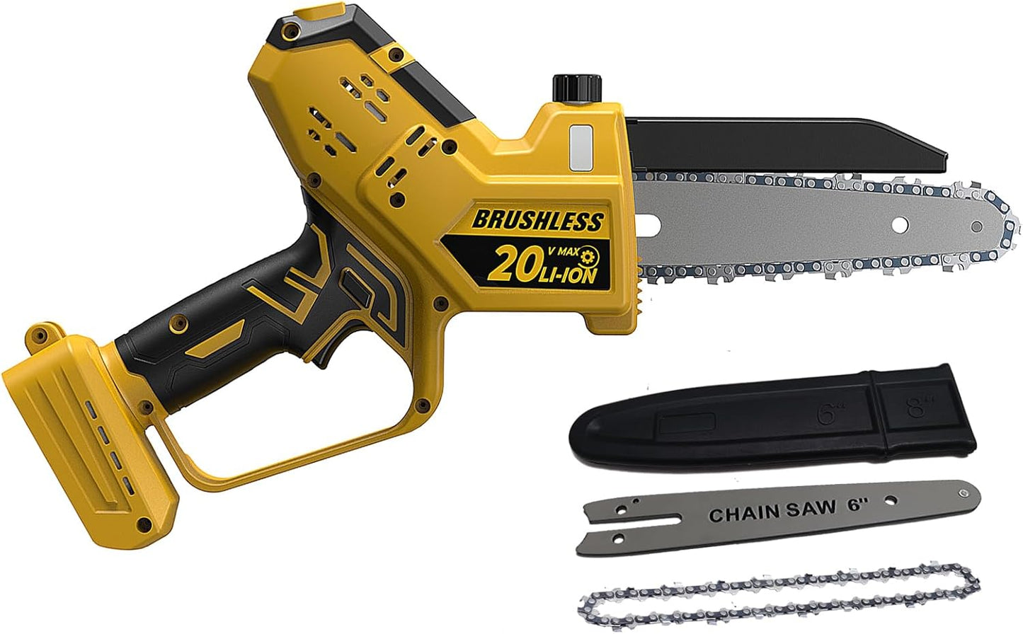 Mini Chainsaw for Dewalt Battery 20V MAX with Auto-Oiler