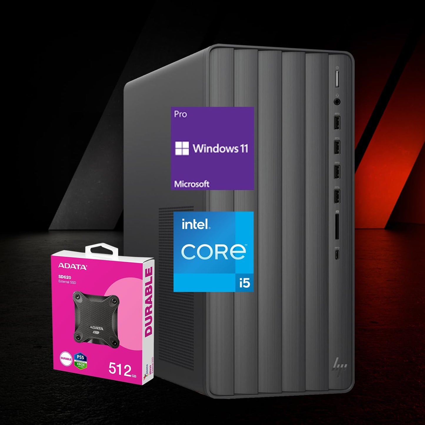 HP Envy i5 Business Desktop: Powerful Performance + 512GB SSD Bundle