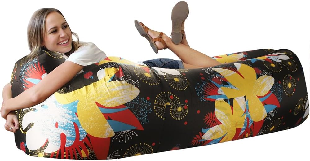 WEKAPO Inflatable Sun Lounger for Beach, Travel, and Camping