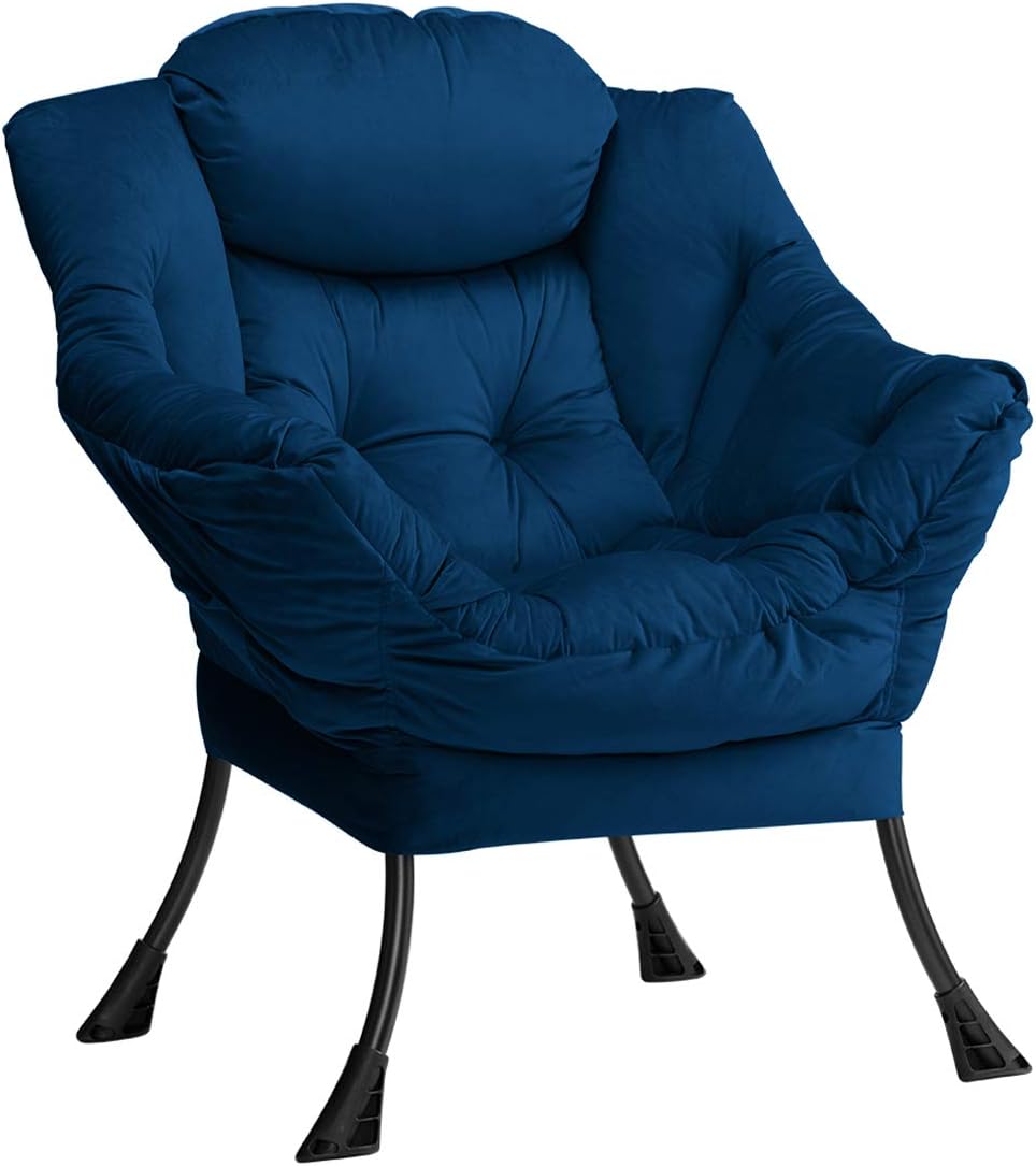 HollyHOME Lazy Chair with Armrest for Ultimate Comfort and Style