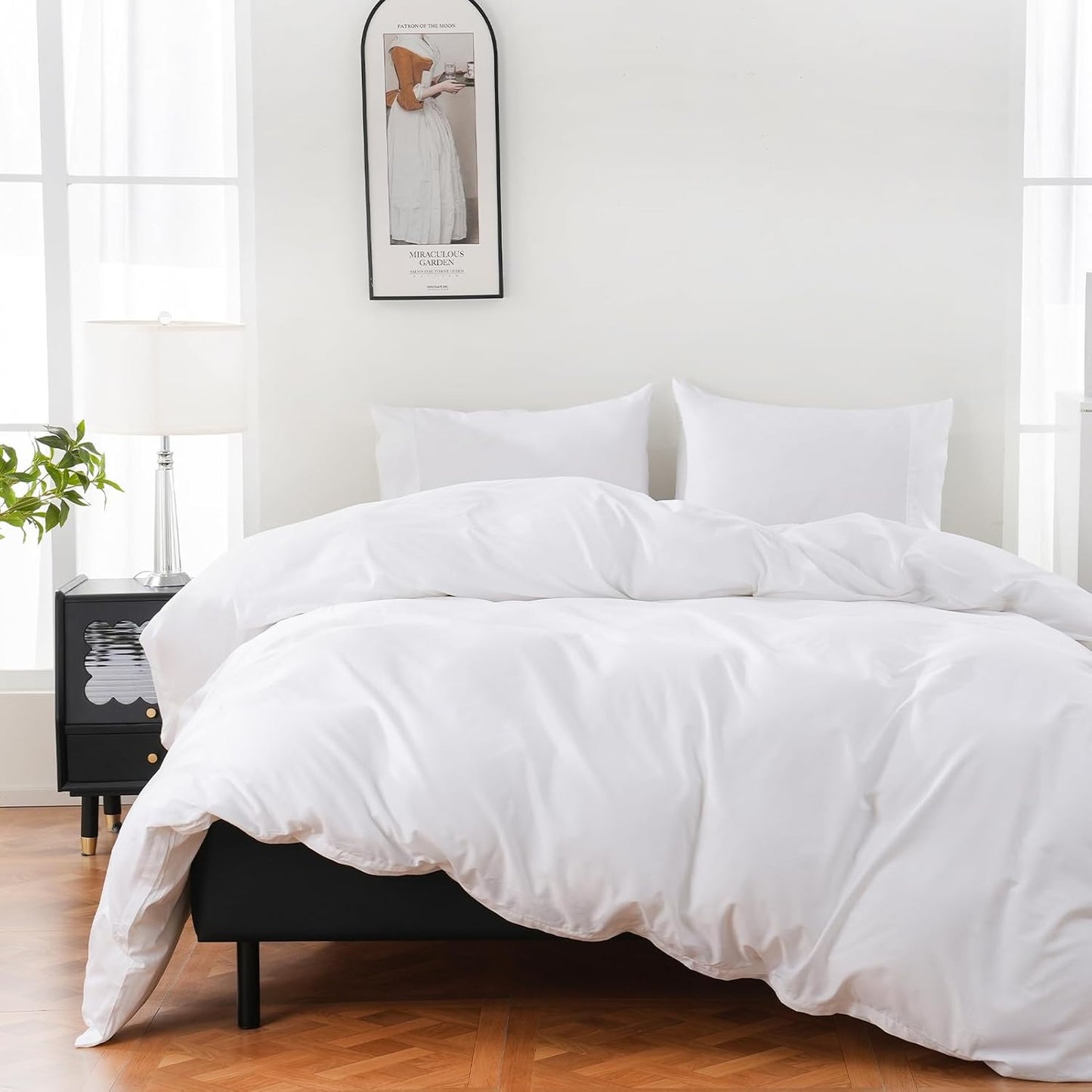 100% Organic Cotton King Duvet Cover Set for Ultimate Comfort