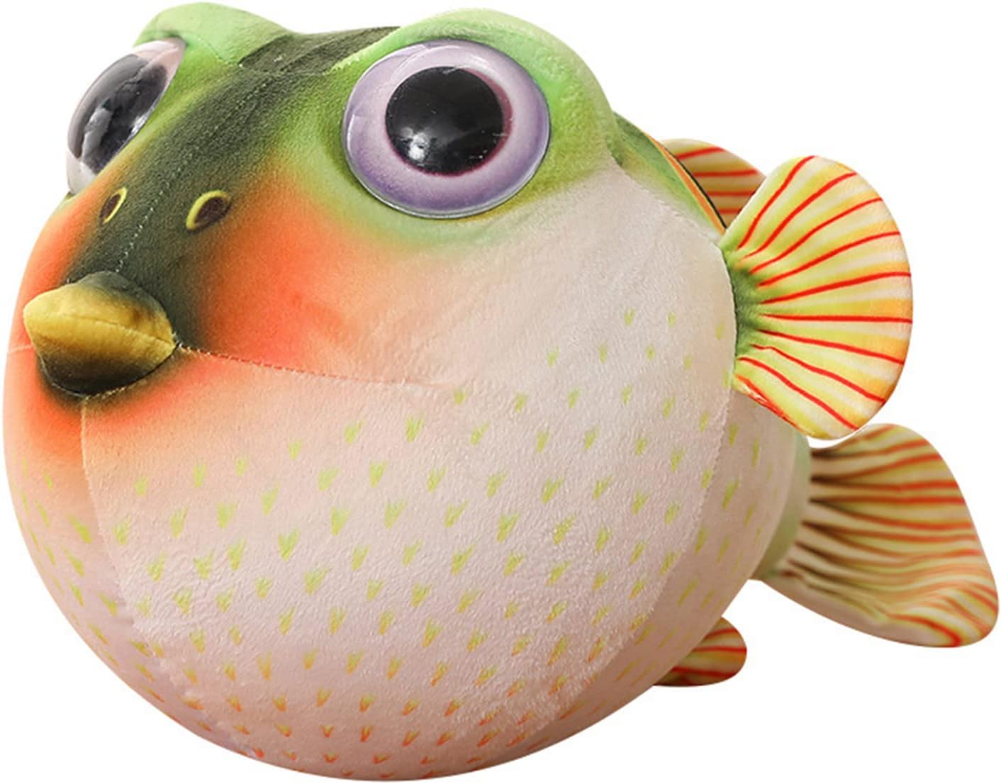 Soft Puffer Fish Plush Toy - Creative Ocean Gift