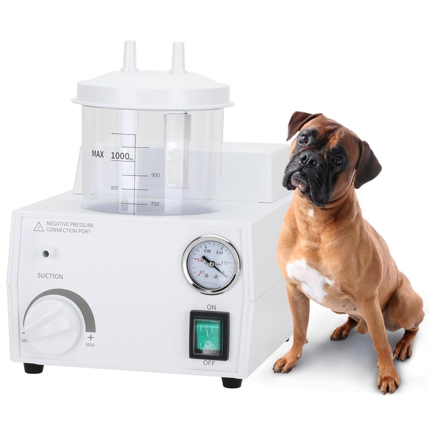 Portable Veterinary Suction Machine for Home Use 1000ml Capacity
