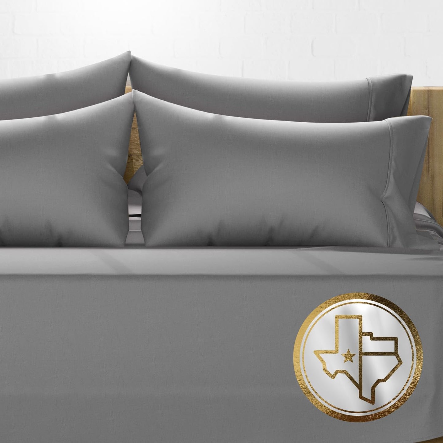 Luxury Egyptian Cotton Queen Size Sheet Set - 1000 Thread Count