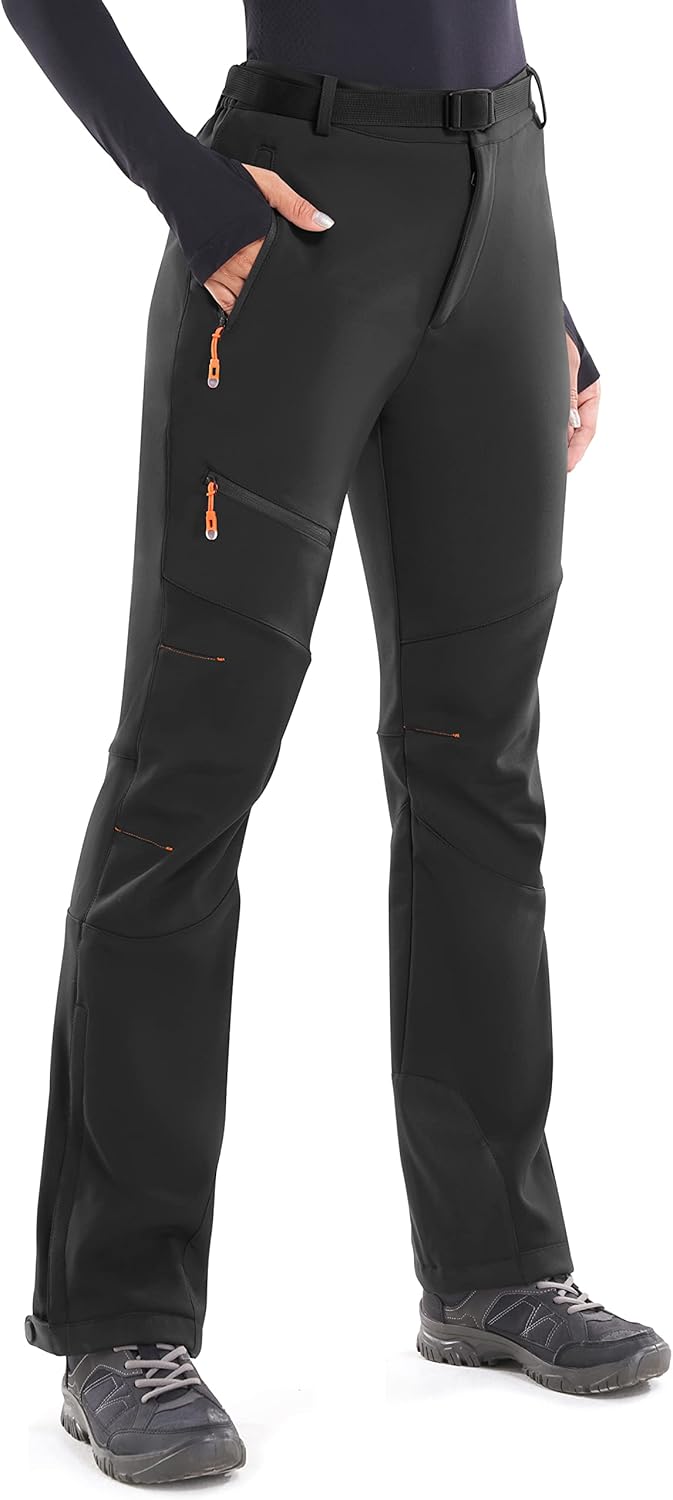 Heathyoga Women's Waterproof Snow Pants - Stay Warm & Dry!