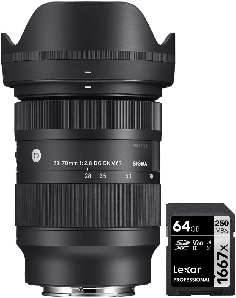 Sigma 28-70mm F2.8 DG DN Contemporary Zoom Lens for Sony