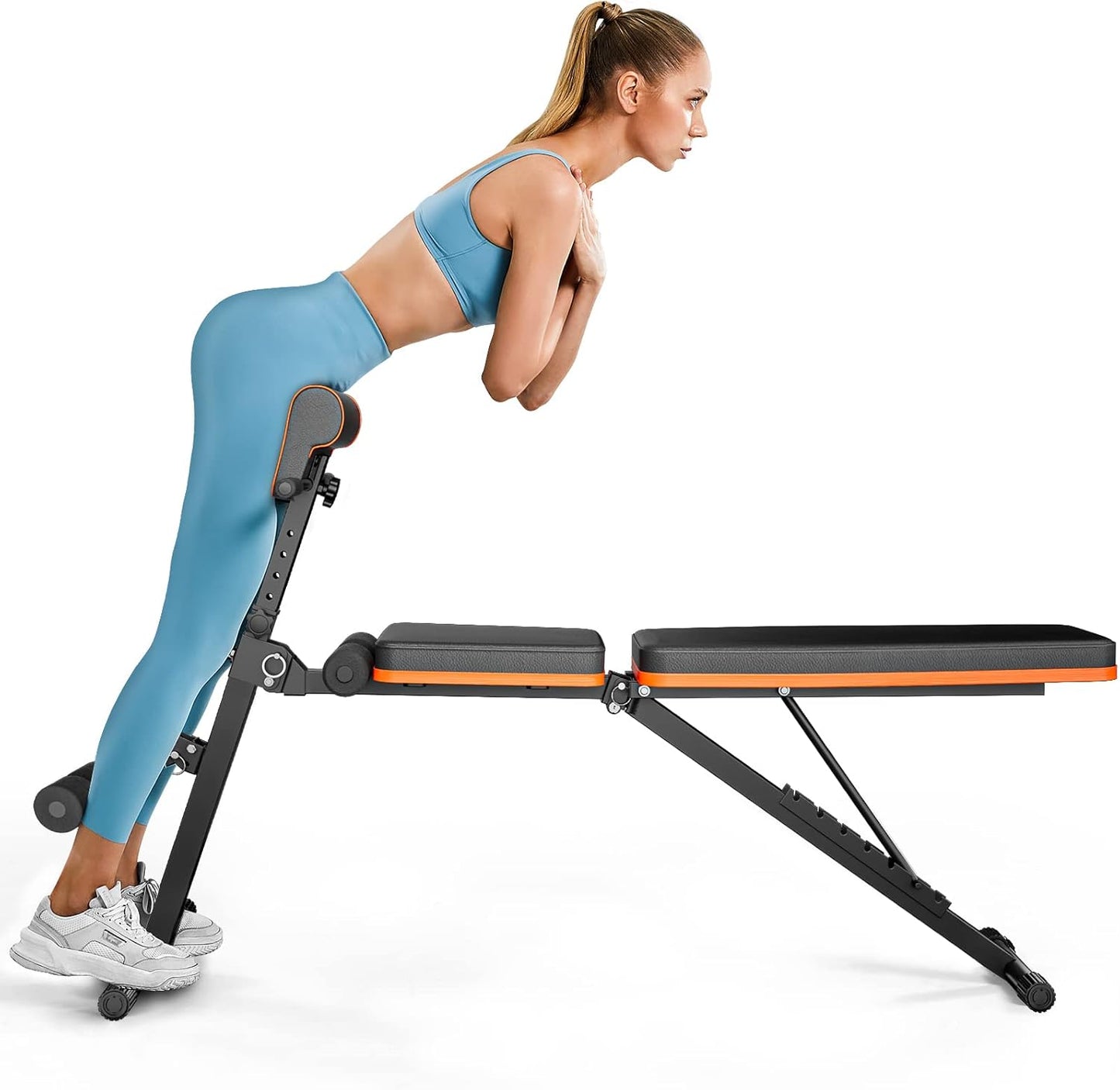 PERLECARE Adjustable Weight Bench for Full Body Workouts at Home