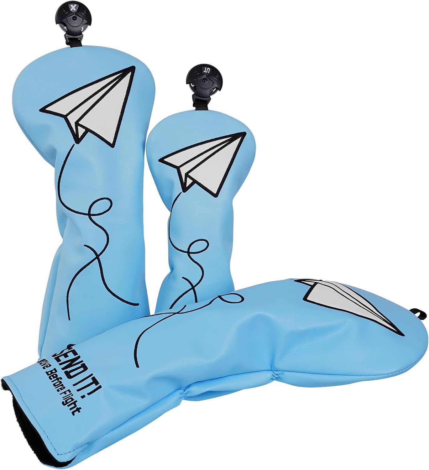 Craftsman Golf Airplane Send It 460cc Driver Headcover Set