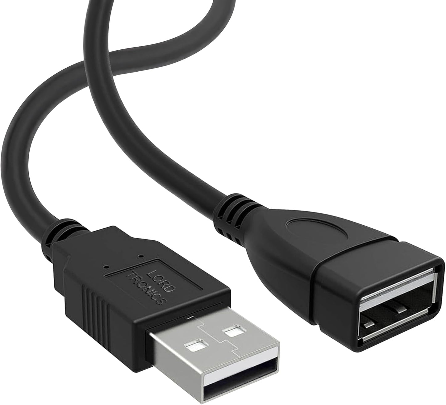 10FT USB Extension Cable: Extend your reach effortlessly! LORDTRONICS