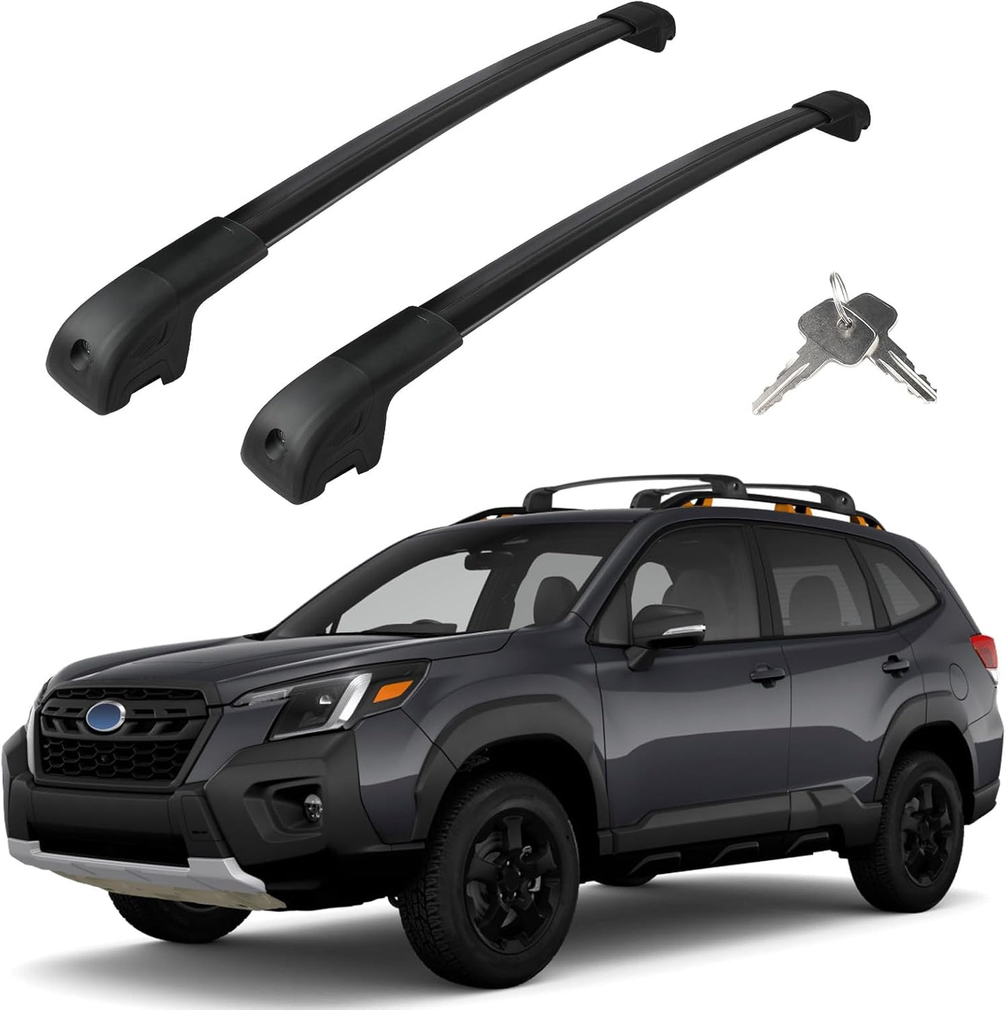 Roof Rack Cross Bars for Subaru Forester Wilderness 2022-2024