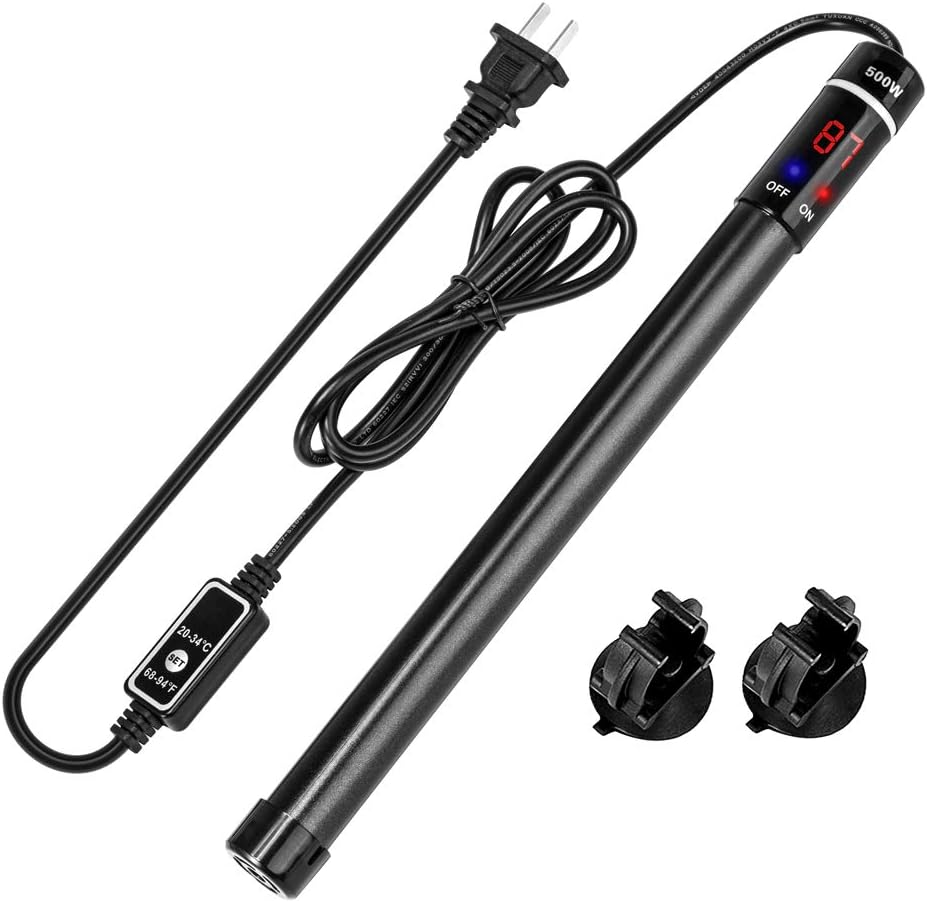 UPLY 500W Titanium Aquarium Heater - 60-95 Gallon