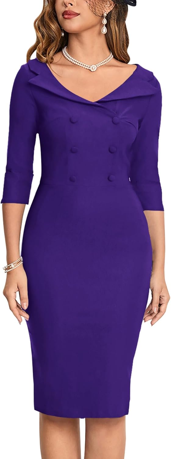 MUXXN Women's Classic Vintage Sweetheart Neckline Dress Review