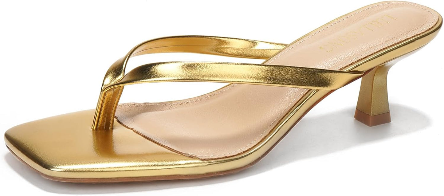 Women's Kitten Heels Sandals for Comfort and Style in Any Occasion