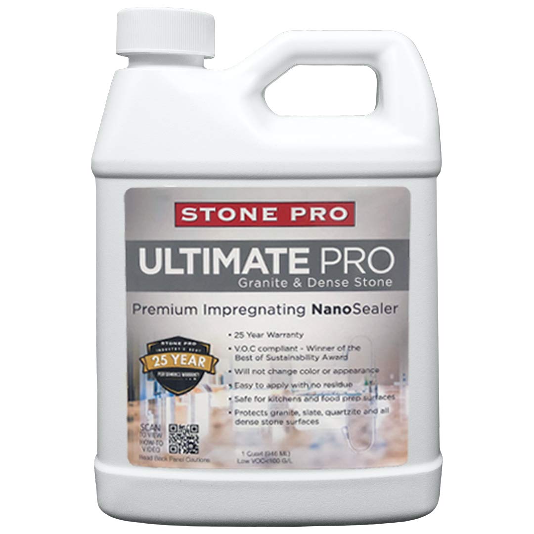 StonePro Ultimate Pro Sealer for Granite, Slate, and Quartzite
