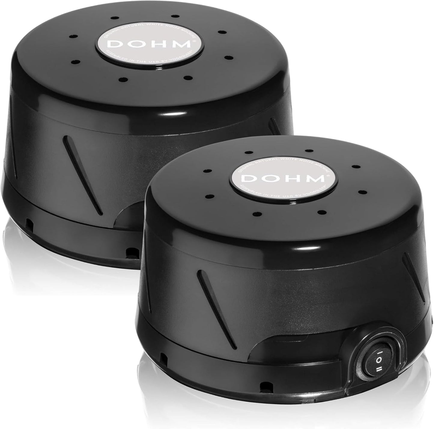 Yogasleep Dohm Classic 2-Pack Black White Noise Machines