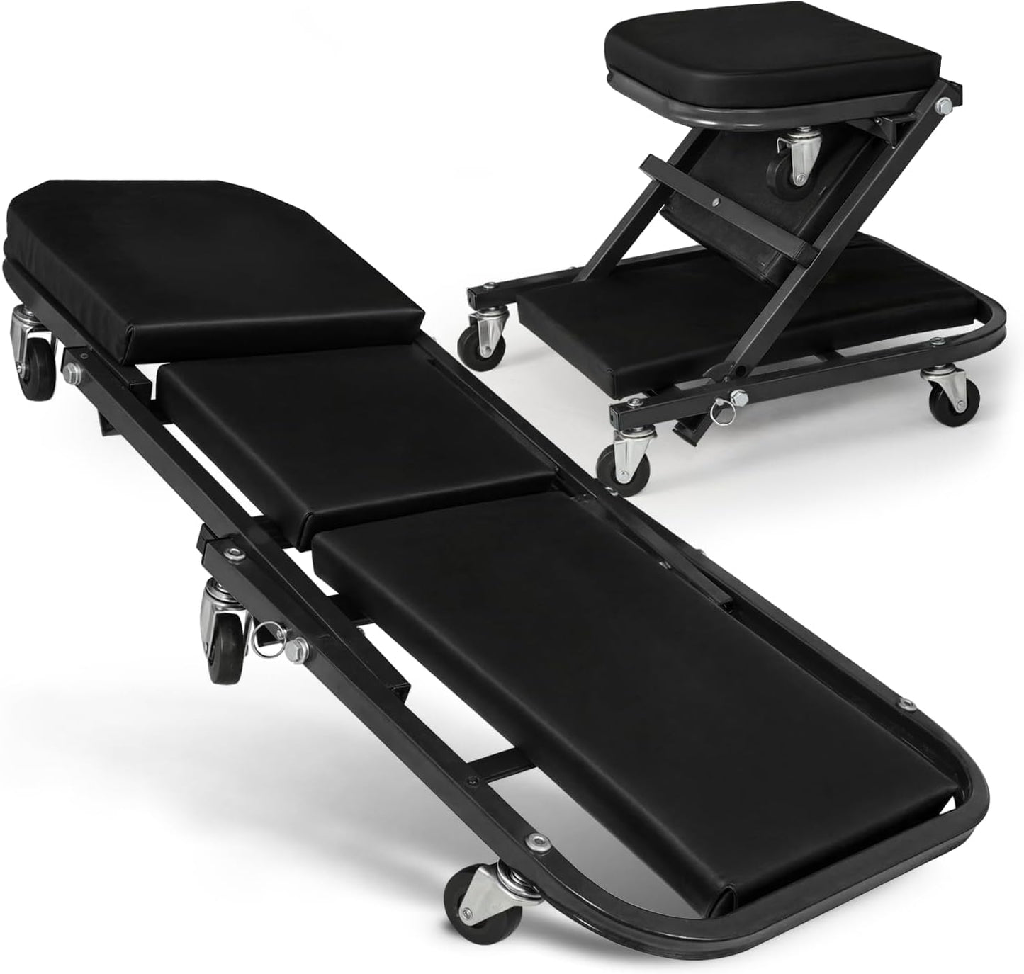Magshion Garage Creeper Seats on Wheels for Mechanics and DIY
