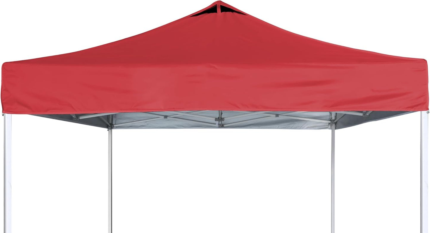 SCOCANOPY 10x10 Canopy Replacement Top with Air Vent - Red