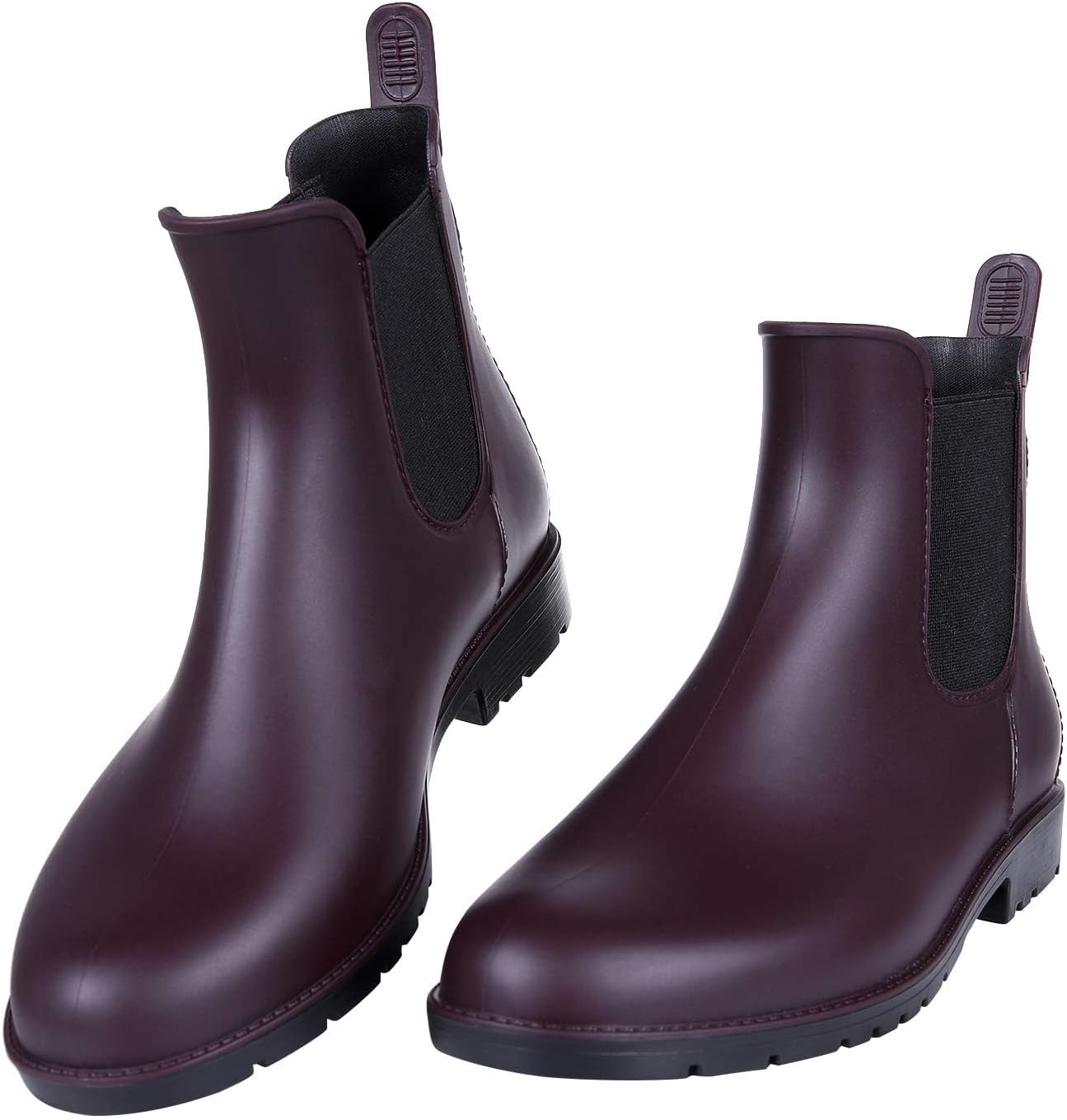 Stylish Waterproof Chelsea Ankle Rain Boots for Women